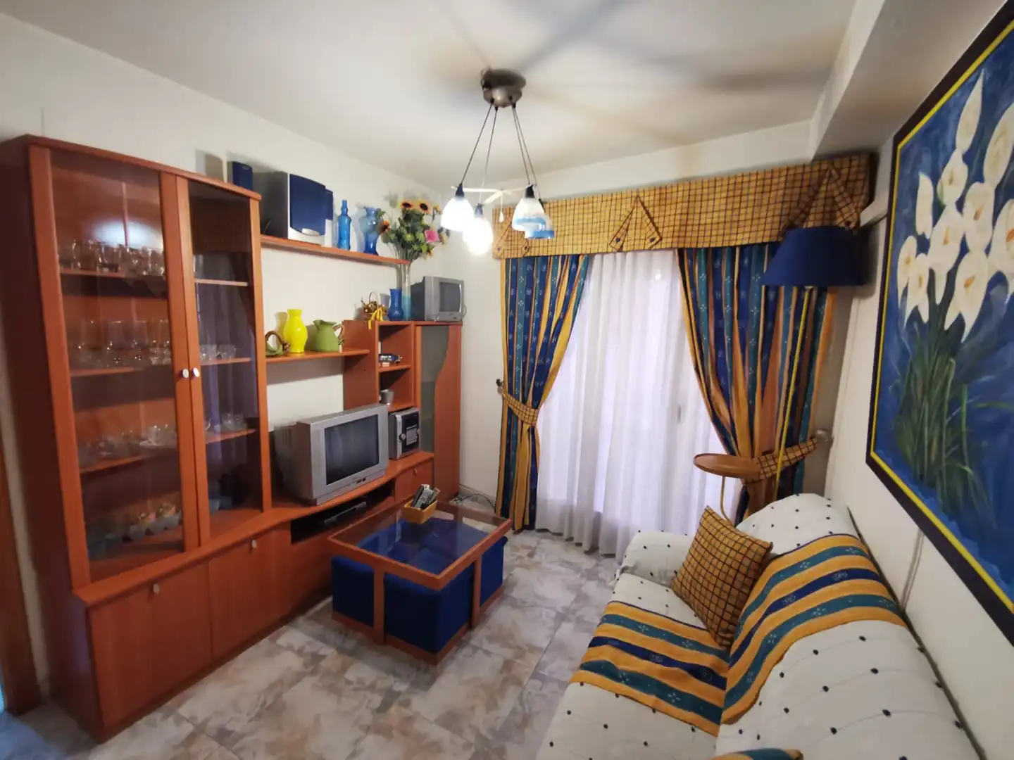 Sala de estar de Piso en venta en Murcia con Aire acondicionado, Calefacción y Amueblado