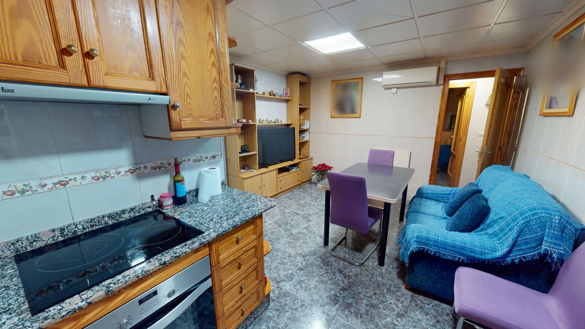 Kitchen of Flat for sale in Elche / Elx  with Air Conditioner and Heating