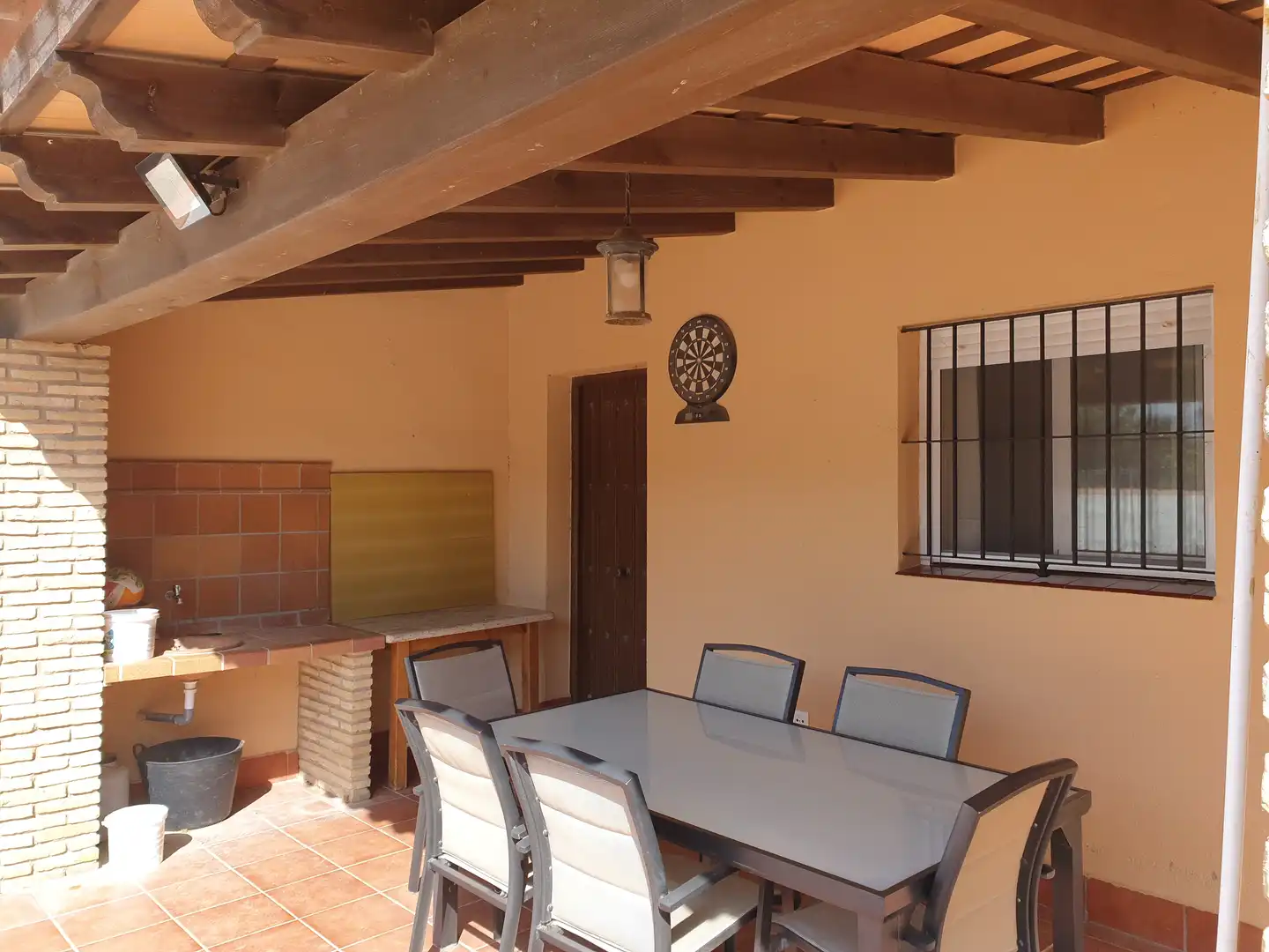 Terrassa de Casa o xalet en venda en Chiclana de la Frontera amb Aire condicionat, Calefacció i Jardí privat