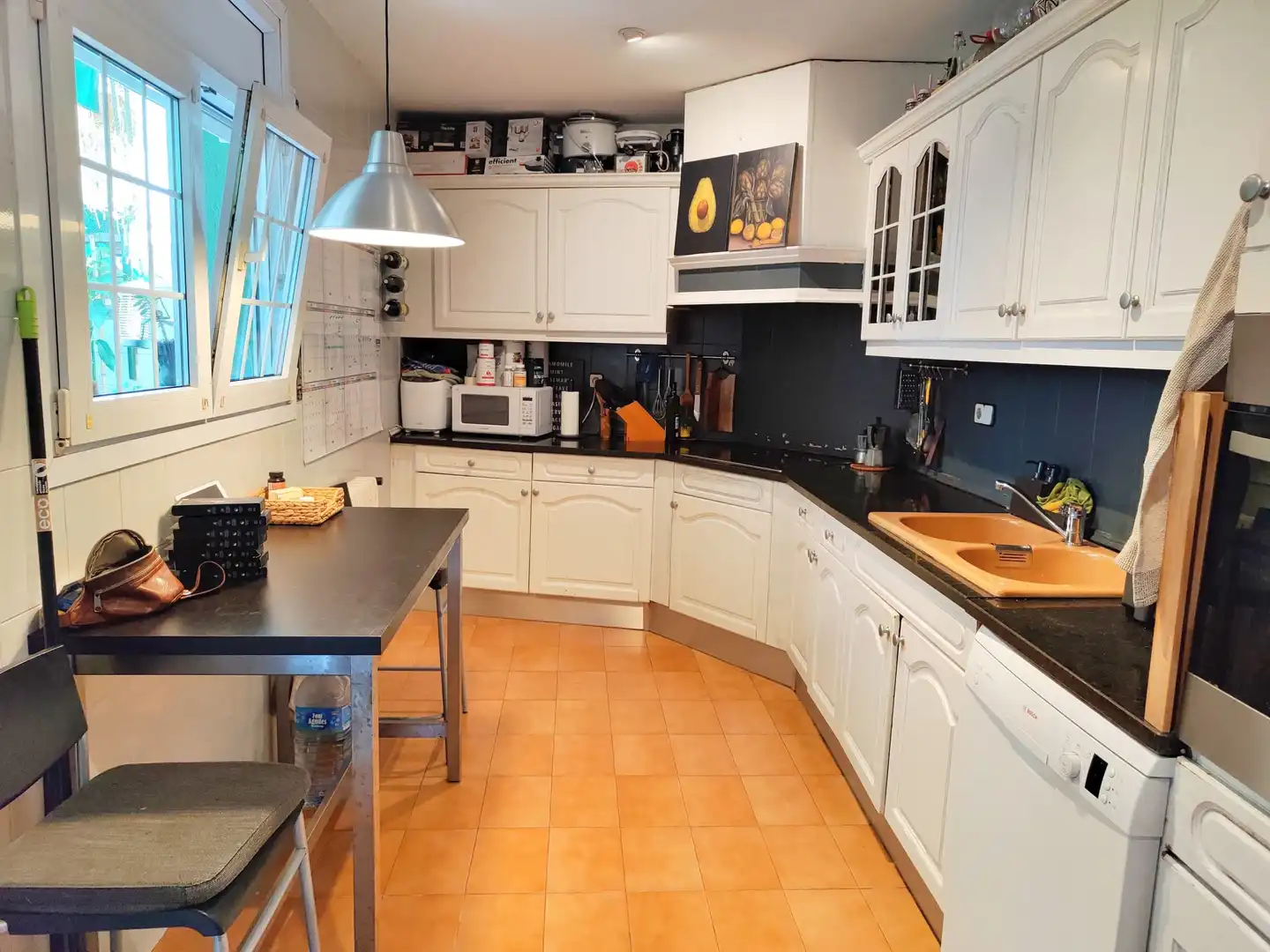 Küche von Haus oder Chalet zum Verkauf in Blanes mit Heizung, Privatgarten und Terrasse