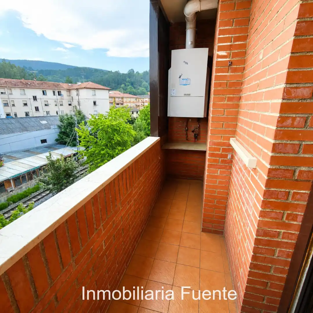 Terrasse von Wohnung zum Verkauf in Zalla  mit Heizung, Abstellraum und Möbliert