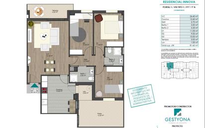 Flat for sale in Don Benito  with Parquet flooring, Terrace and Storage room