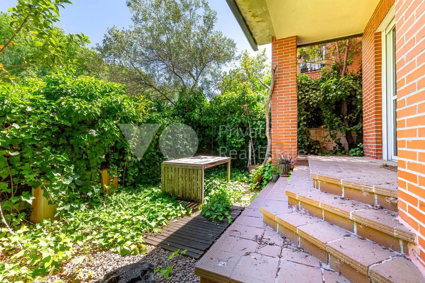 Terraza de Casa adosada en venta en Las Rozas de Madrid con Aire acondicionado, Calefacción y Jardín privado