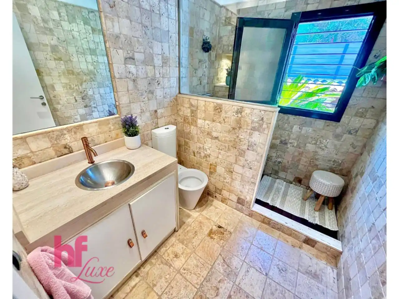 Baño de Casa o chalet en venta en Blanes con Aire acondicionado, Calefacción y Jardín privado