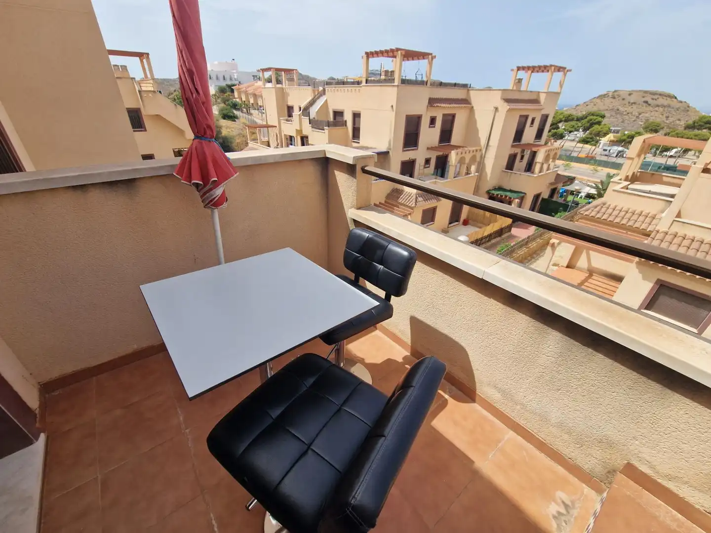Terrasse von Wohnungen zum Verkauf in Águilas mit Terrasse, Balkon und Gemeinschaftspool