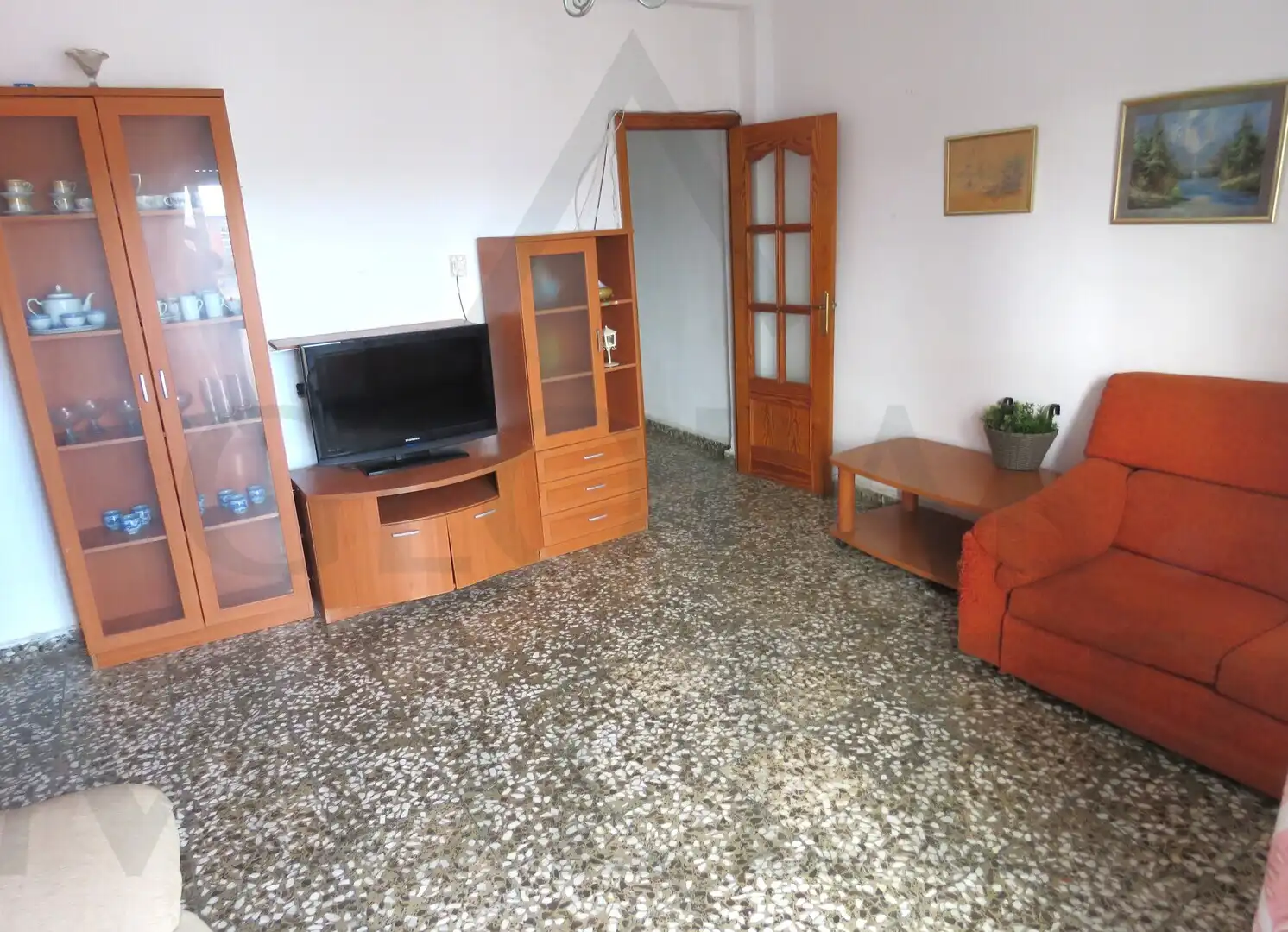 Sala de estar de Piso en venta en Cartagena con Balcón