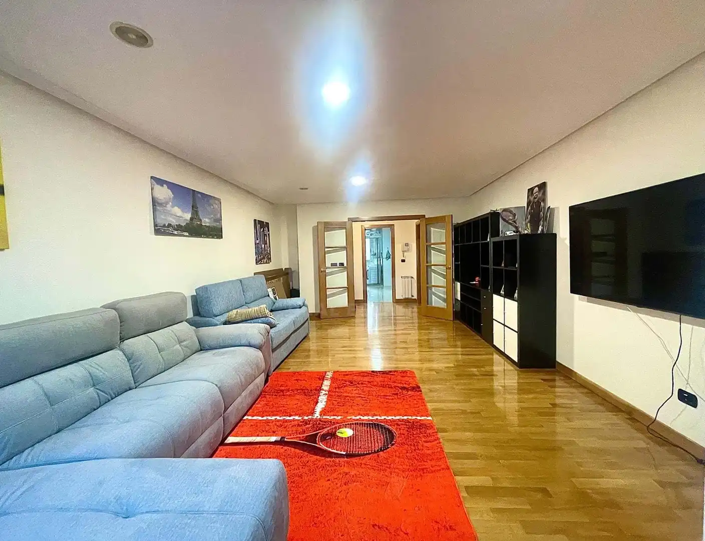 Living room of Flat for sale in A Coruña Capital   with Heating