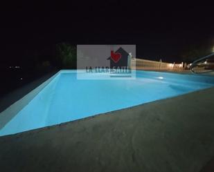 Swimming pool of Country house for sale in Villanueva de Castellón