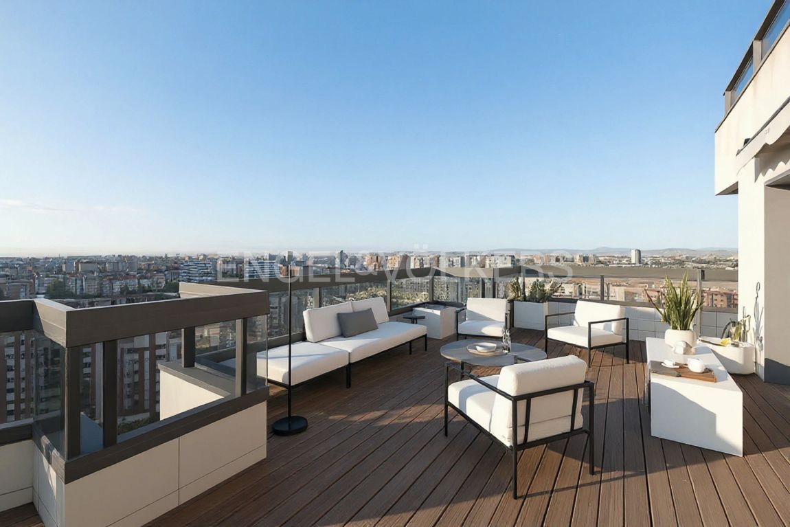 Terrassa de Àtic en venda en  Valencia Capital amb Aire condicionat, Calefacció i Terrassa