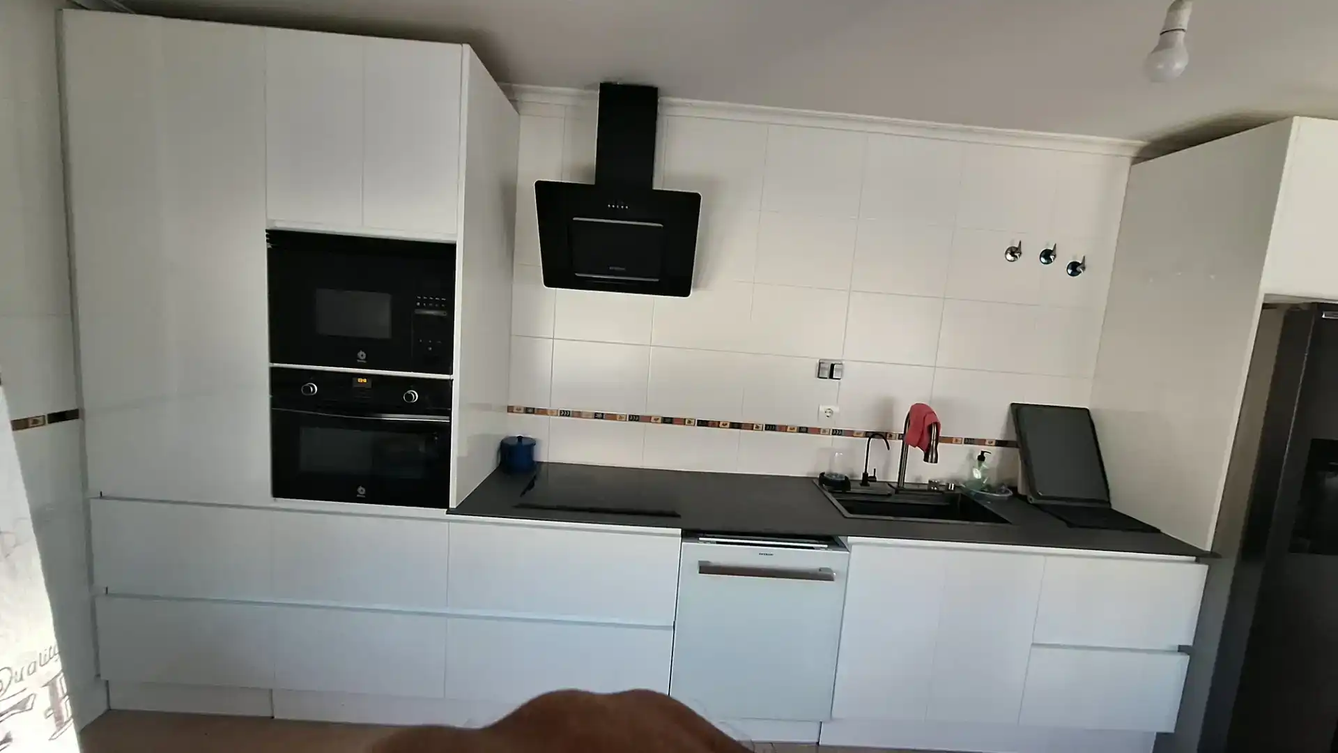 Cuina de Casa o xalet en venda en Mucientes amb Parquet, Traster i Moblat