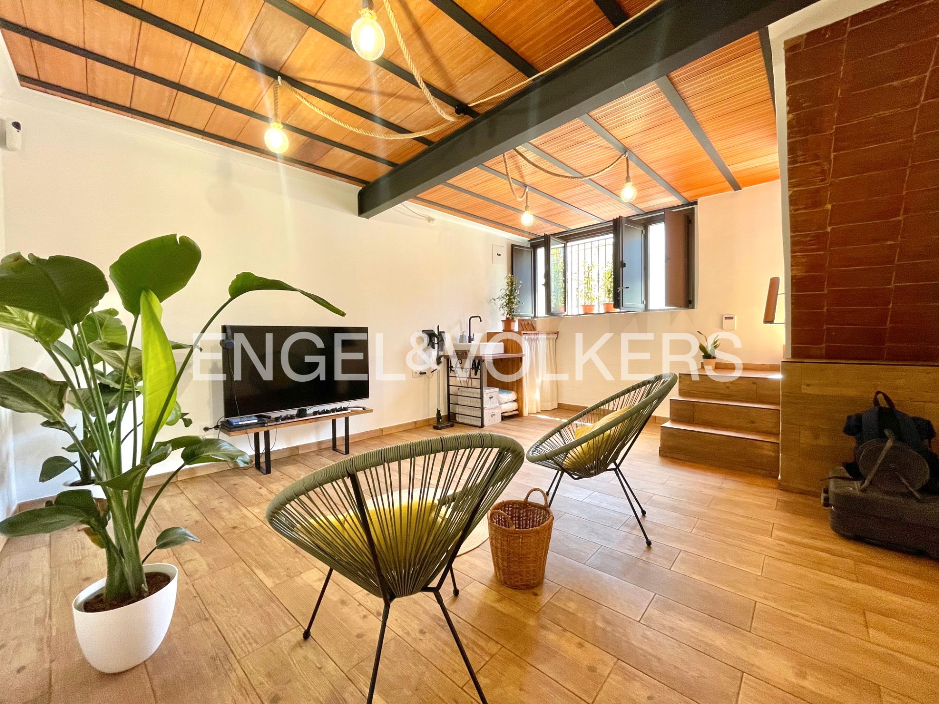 Living room of Single-family semi-detached for sale in Alcover  with Air Conditioner, Heating and Alarm