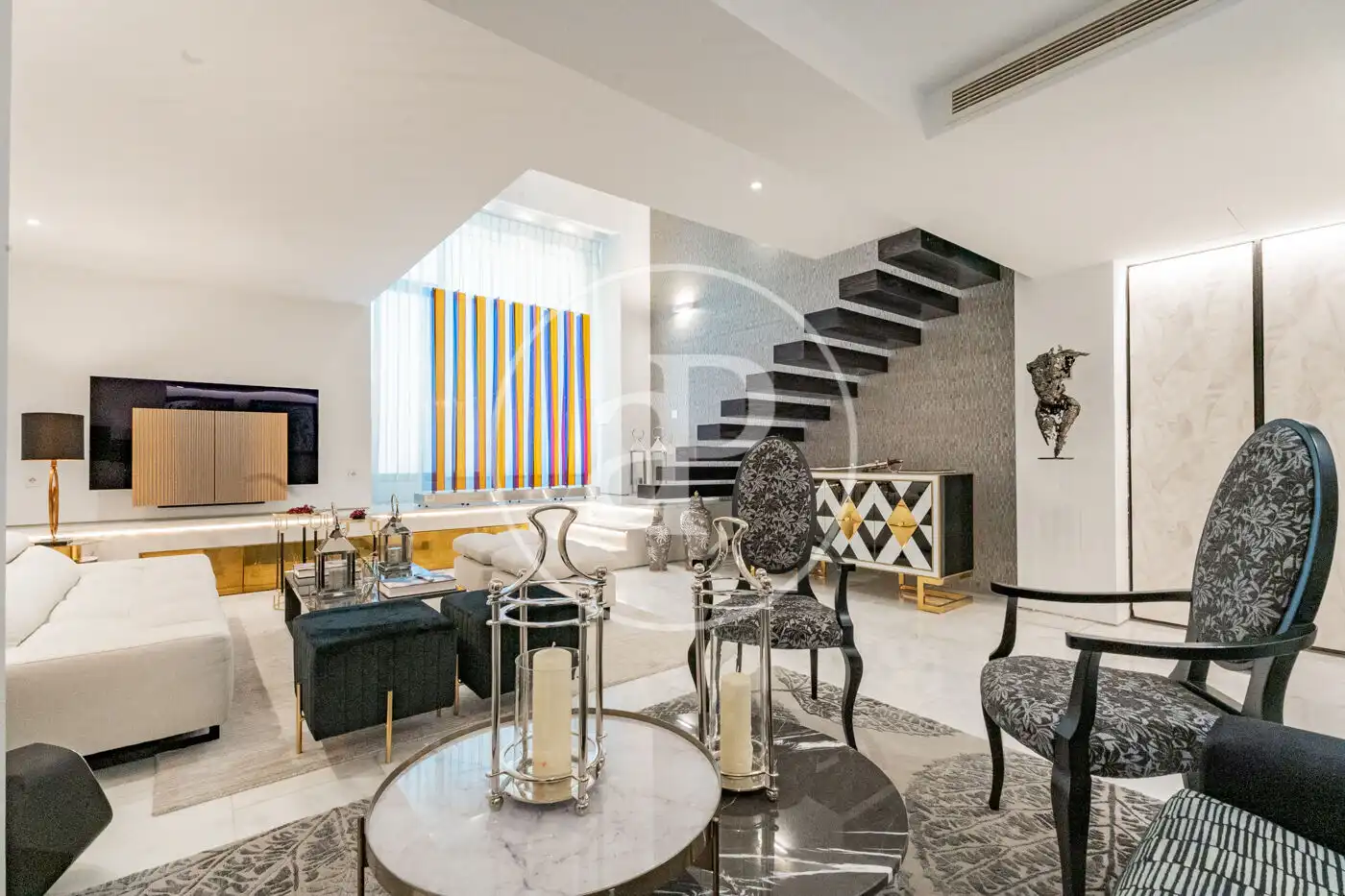 Sala de estar de Piso en venta en Madrid con Aire acondicionado, Calefacción y Jardín privado