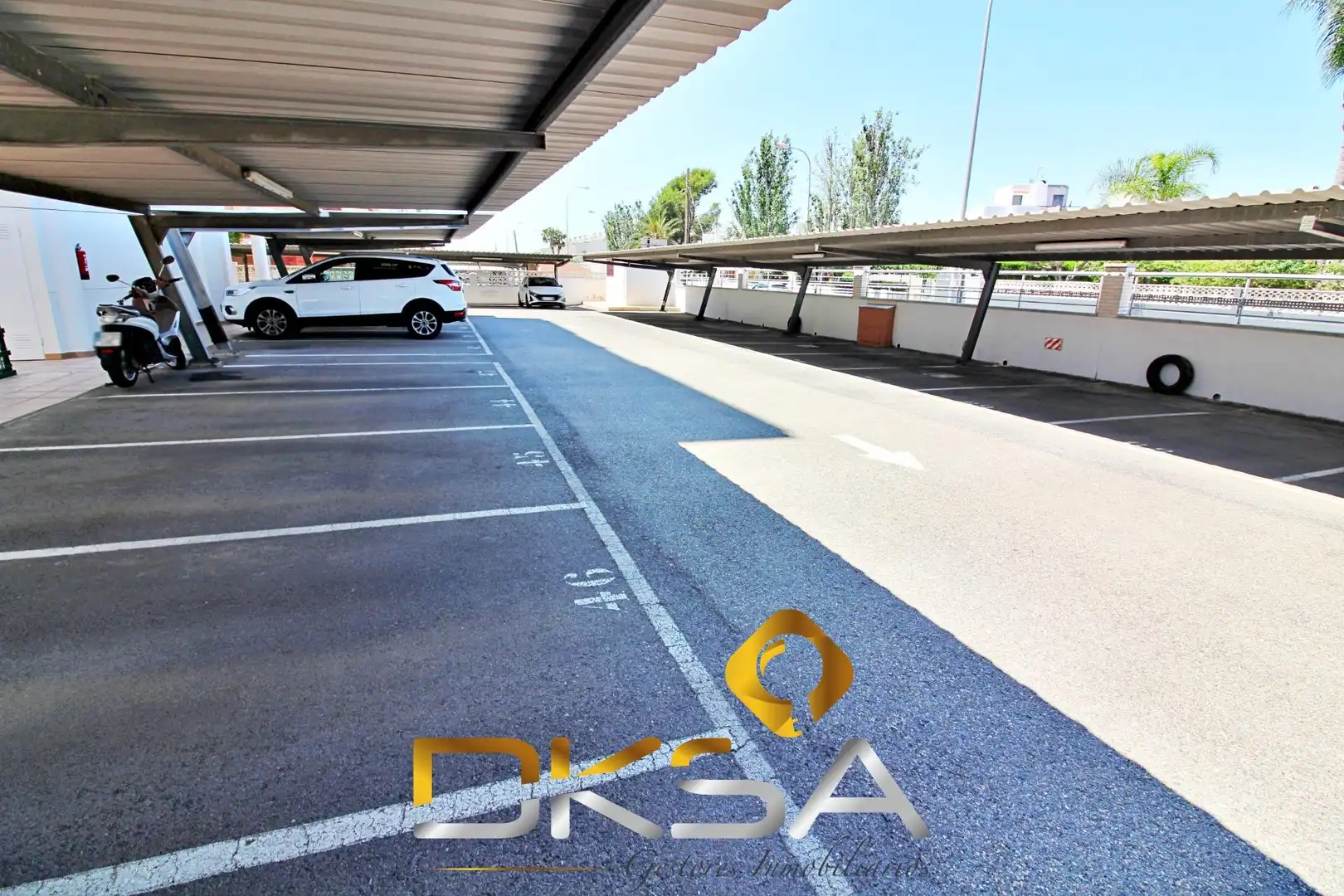 Parking of Apartments for sale in Benicasim / Benicàssim  with Air Conditioner, Heating and Terrace