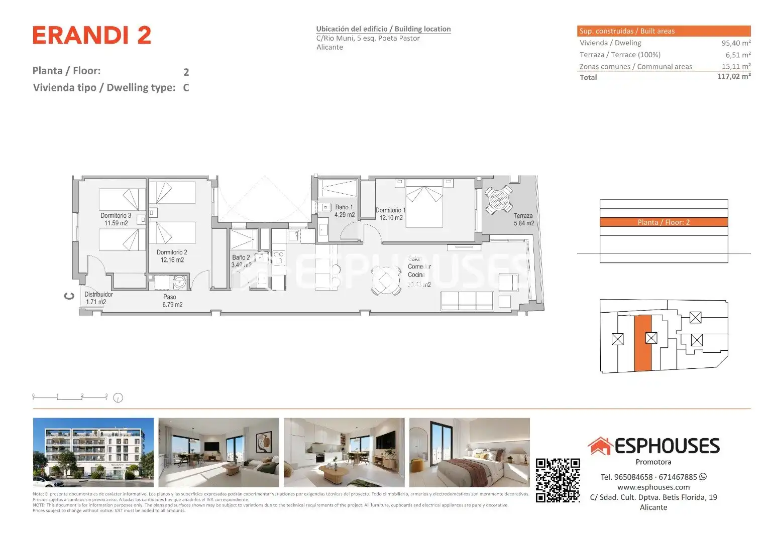 Apartament amb terrassa en venda a Rio Muni 5, imagen 11