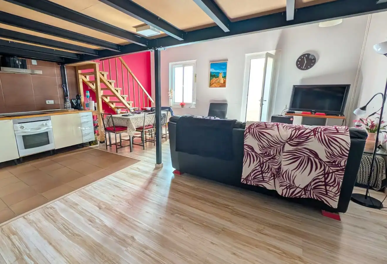 Living room of Duplex for sale in  Barcelona Capital  with Terrace