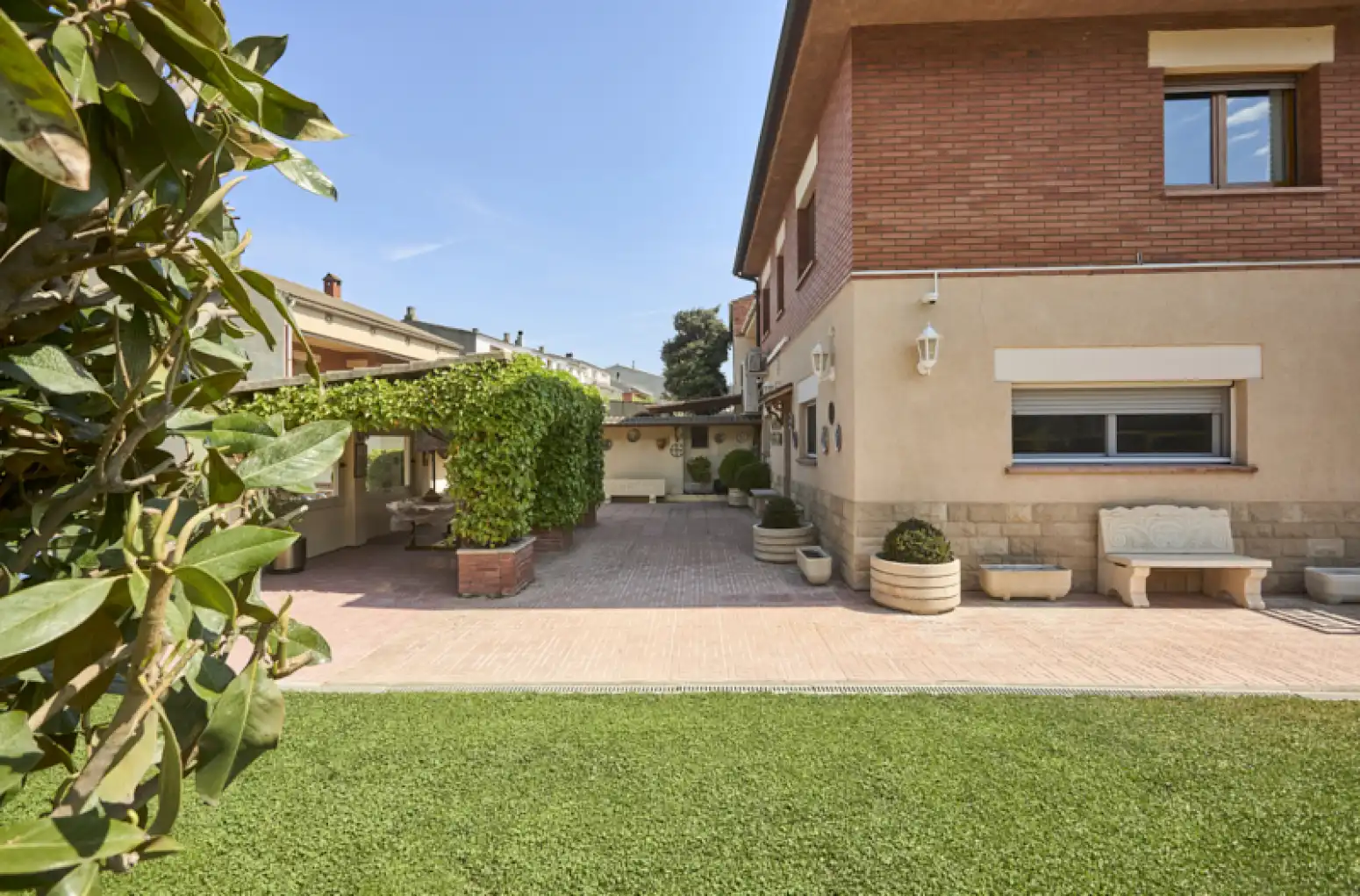 Jardín de Casa o chalet en venta en Monistrol de Montserrat con Aire acondicionado, Calefacción y Jardín privado