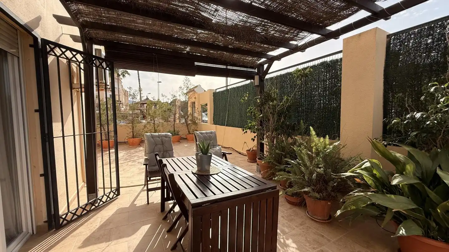 Terrace of Ground floor for sale in Cartagena  with Air Conditioner, Heating and Private garden