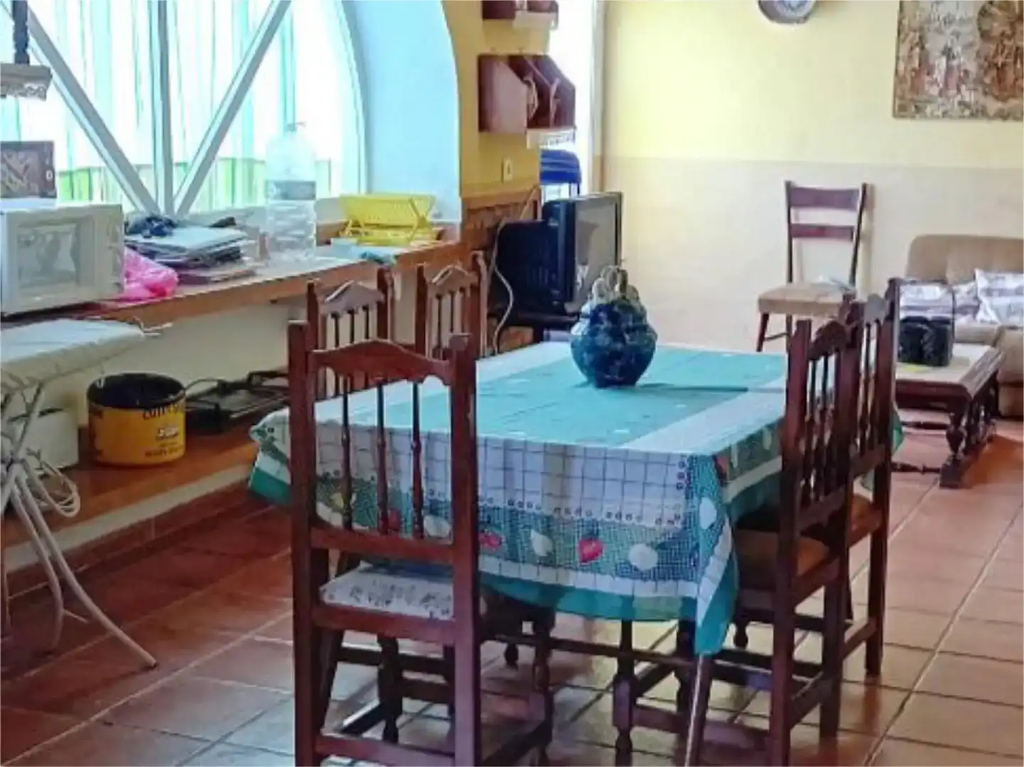 Menjador de Casa adosada en venda en Bujalance amb Aire condicionat, Piscina i Balcó