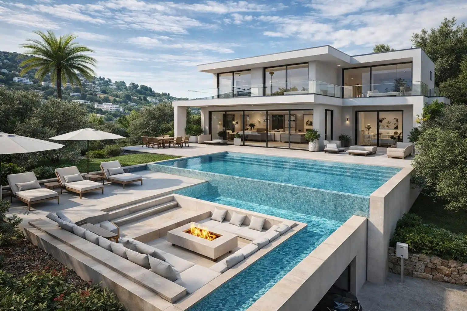 Piscina de Residencial en venda en Sitges