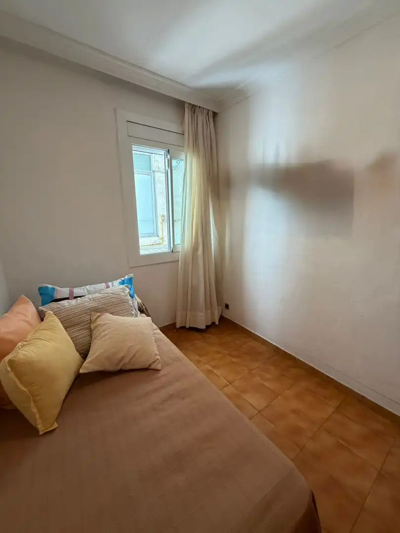 Bedroom of Flat for sale in Cornellà de Llobregat  with Air Conditioner and Furnished