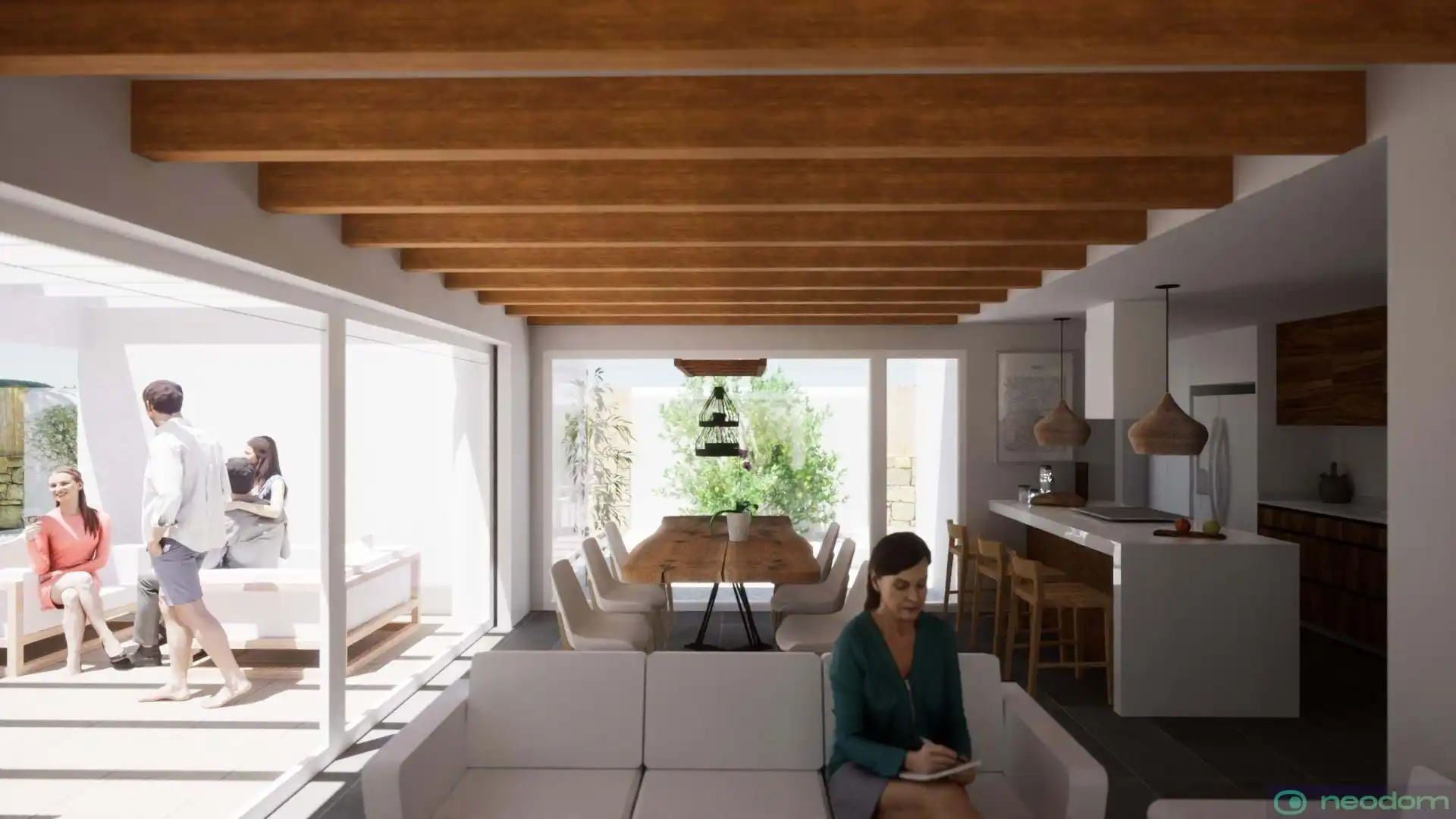 Sala de estar de Casa o chalet en venta en Pueblo - Urbanizaciones