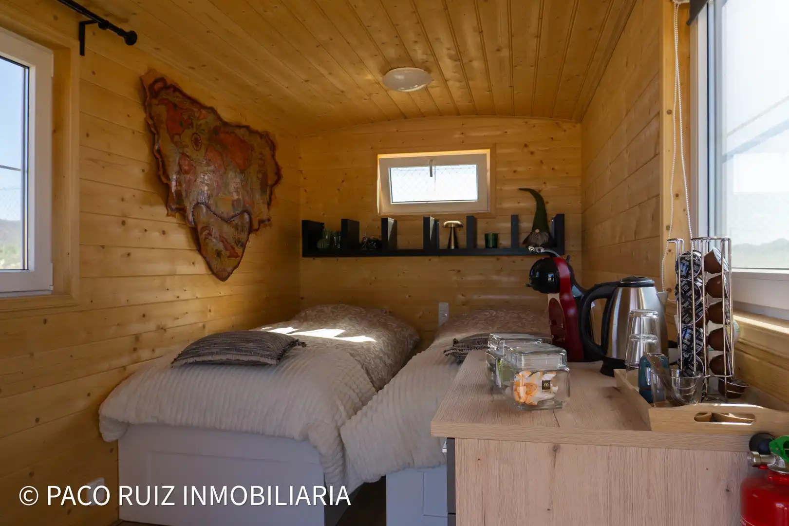 Habitación de Finca rústica en venta en Tabernas con Aire acondicionado, Jardín privado y Terraza