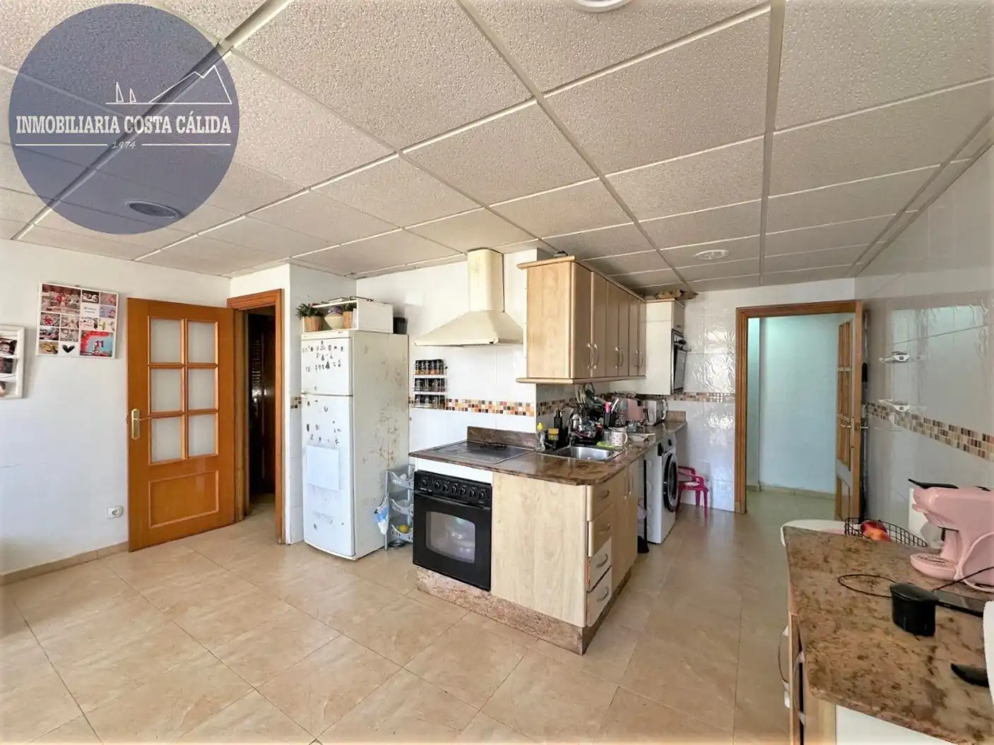 Küche von Wohnung zum Verkauf in Águilas mit Balkon