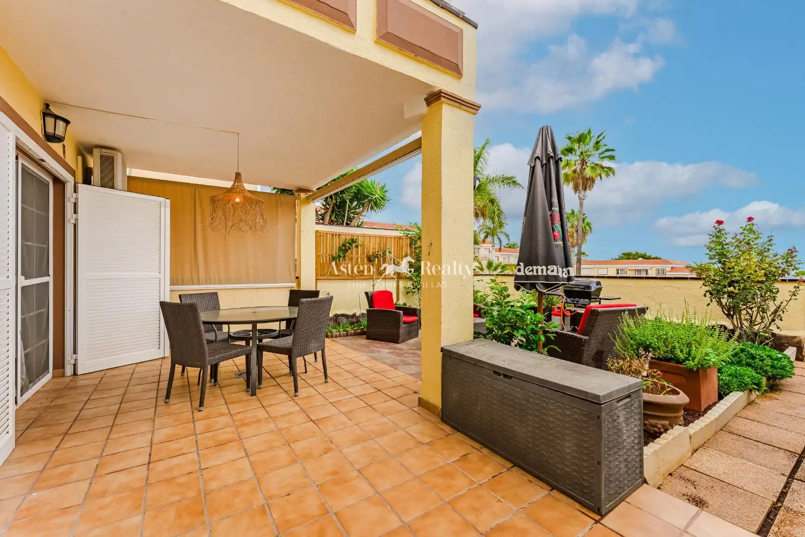 Terraza de Apartamento en venta en Arona con Aire acondicionado, Jardín privado y Terraza