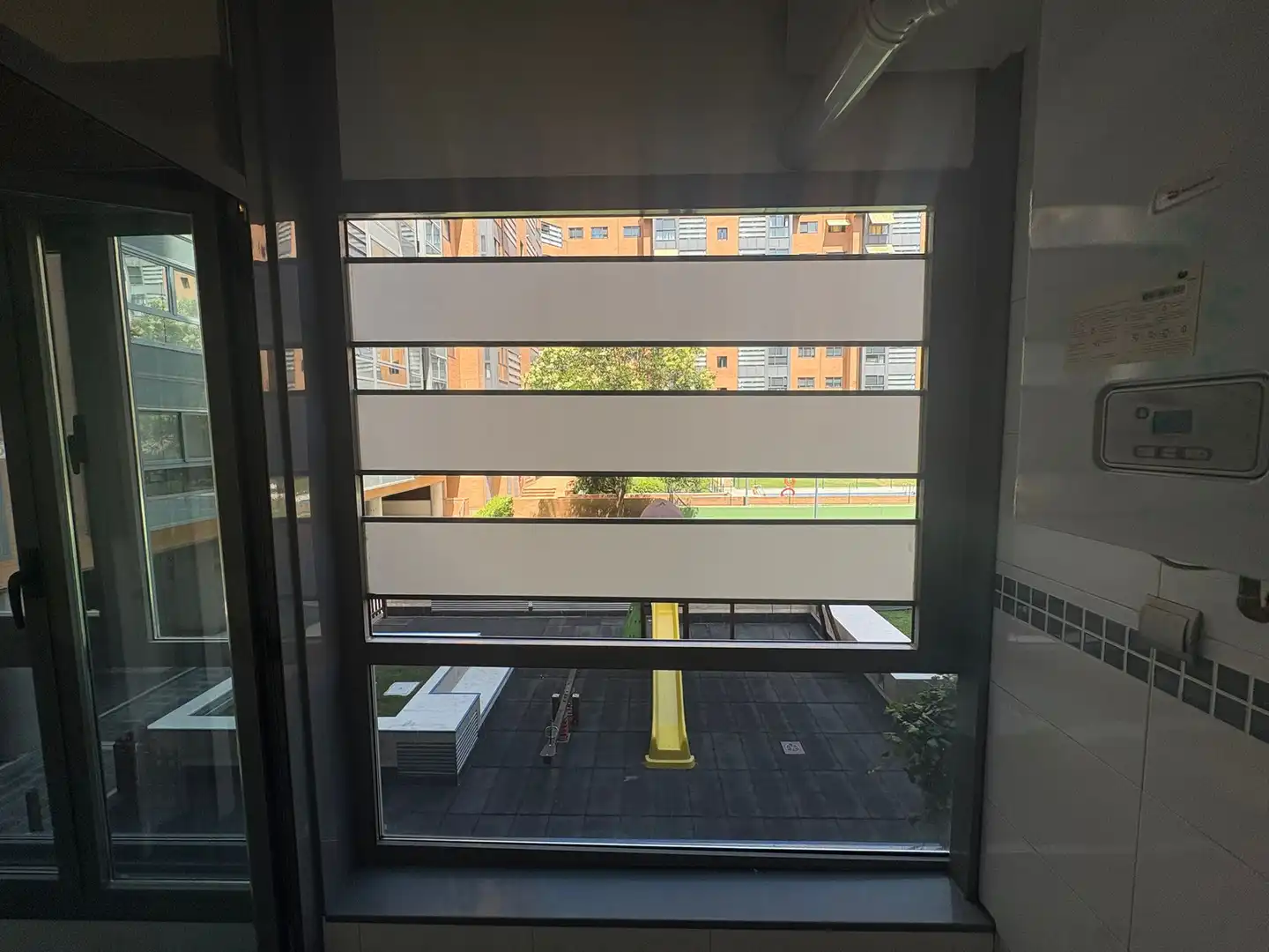 Terraza de Piso de alquiler en Madrid con Aire acondicionado, Calefacción y Jardín privado