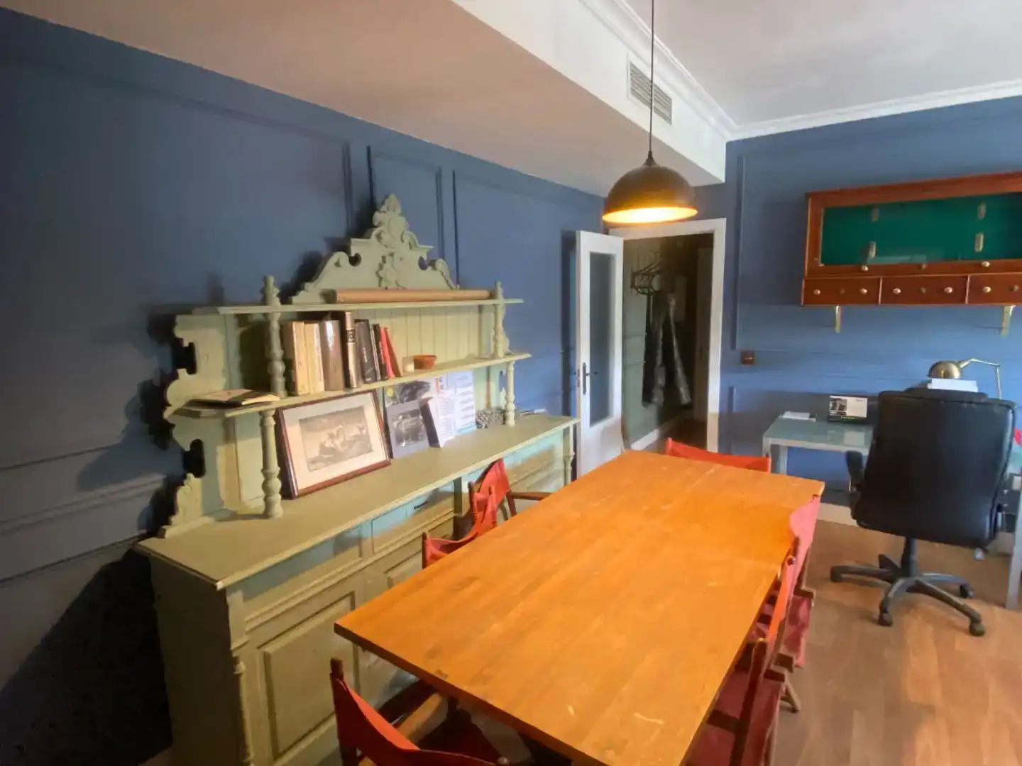 Esszimmer von Wohnung zur Miete in Sevilla mit Klimaanlage, Parkett und Möbliert