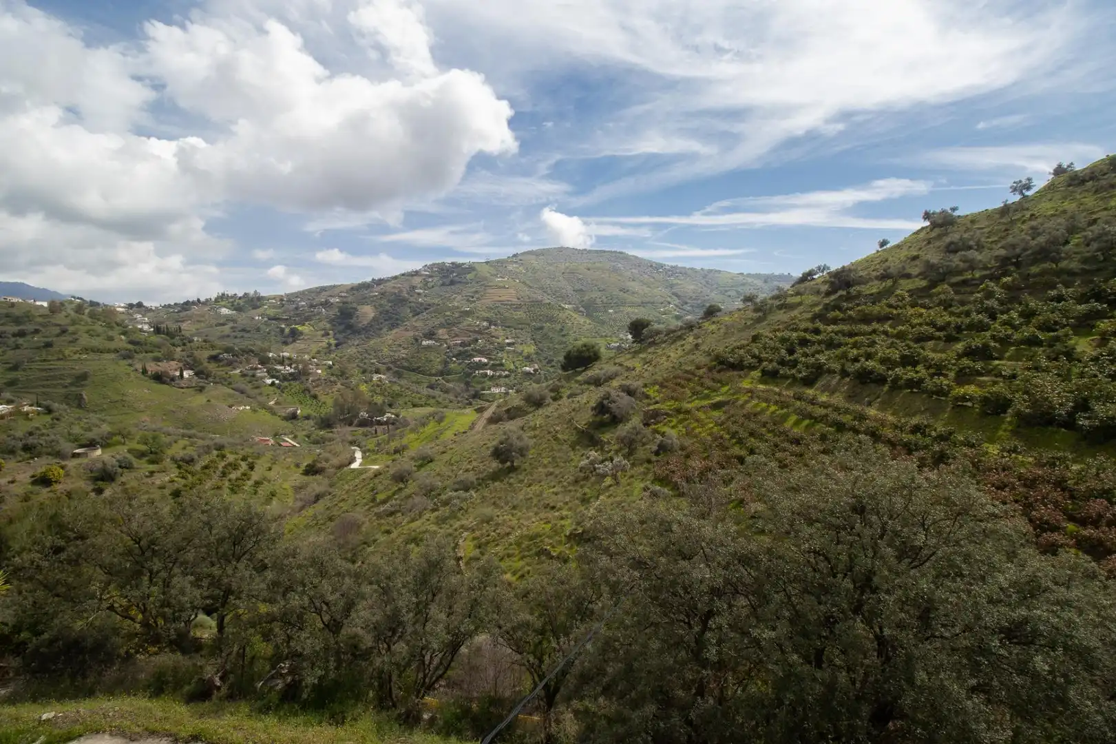 Vista exterior de Casa o xalet en venda en Cómpeta