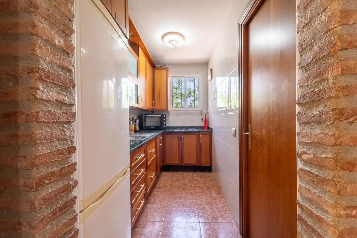 Cuina de Casa o xalet en venda en Almogía amb Aire condicionat, Calefacció i Jardí privat