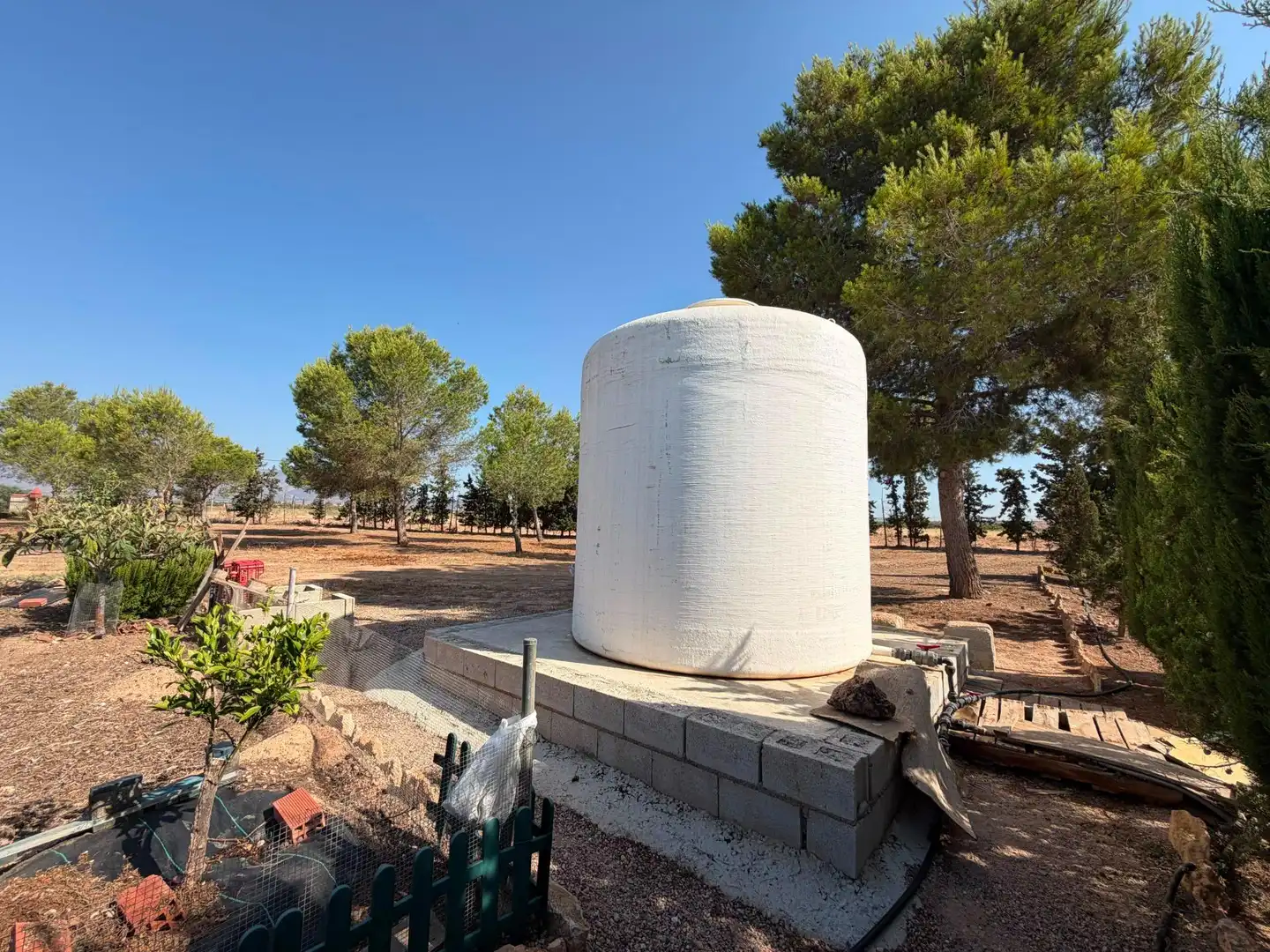Jardí de Finca rústica en venda en Murcia amb Piscina