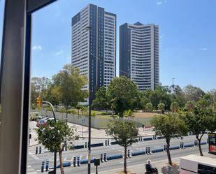 Exterior view of Flat for sale in Málaga Capital  with Air Conditioner and Terrace