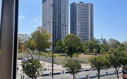 Vista exterior de Pis en venda en Málaga Capital amb Aire condicionat i Terrassa