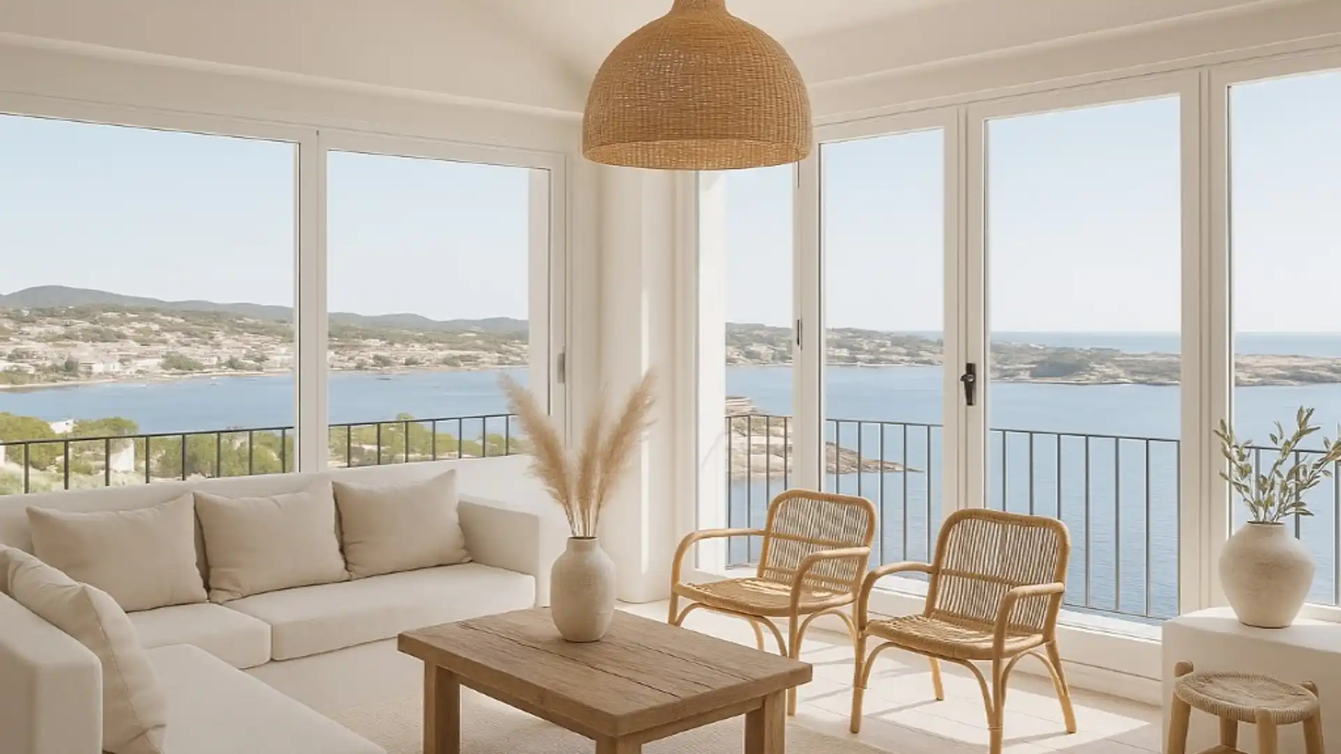 Sala de estar de Casa o chalet en venta en Cadaqués