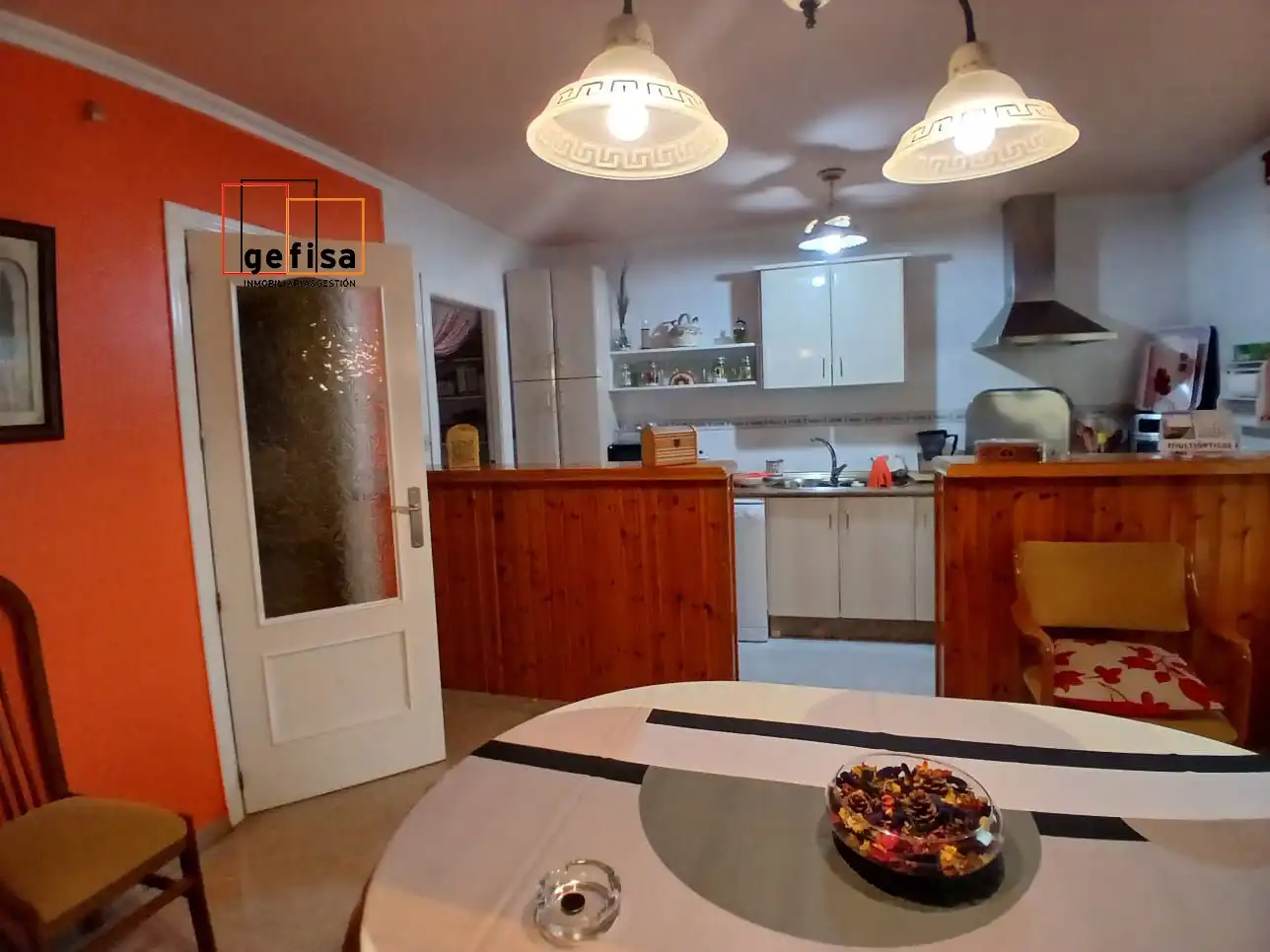 Cocina de Casa o chalet en venta en Valdepeñas con Aire acondicionado, Calefacción y Terraza