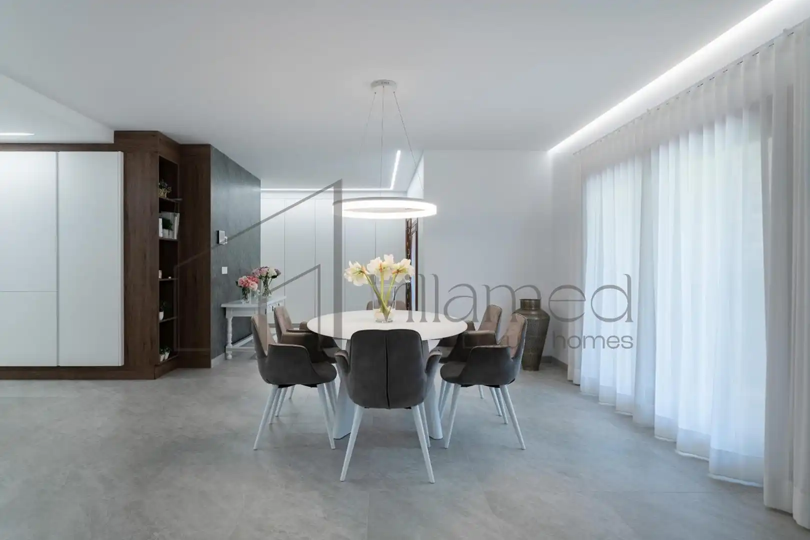 Dining room of Houses for sale in Náquera  with Private garden, Swimming Pool and Alarm
