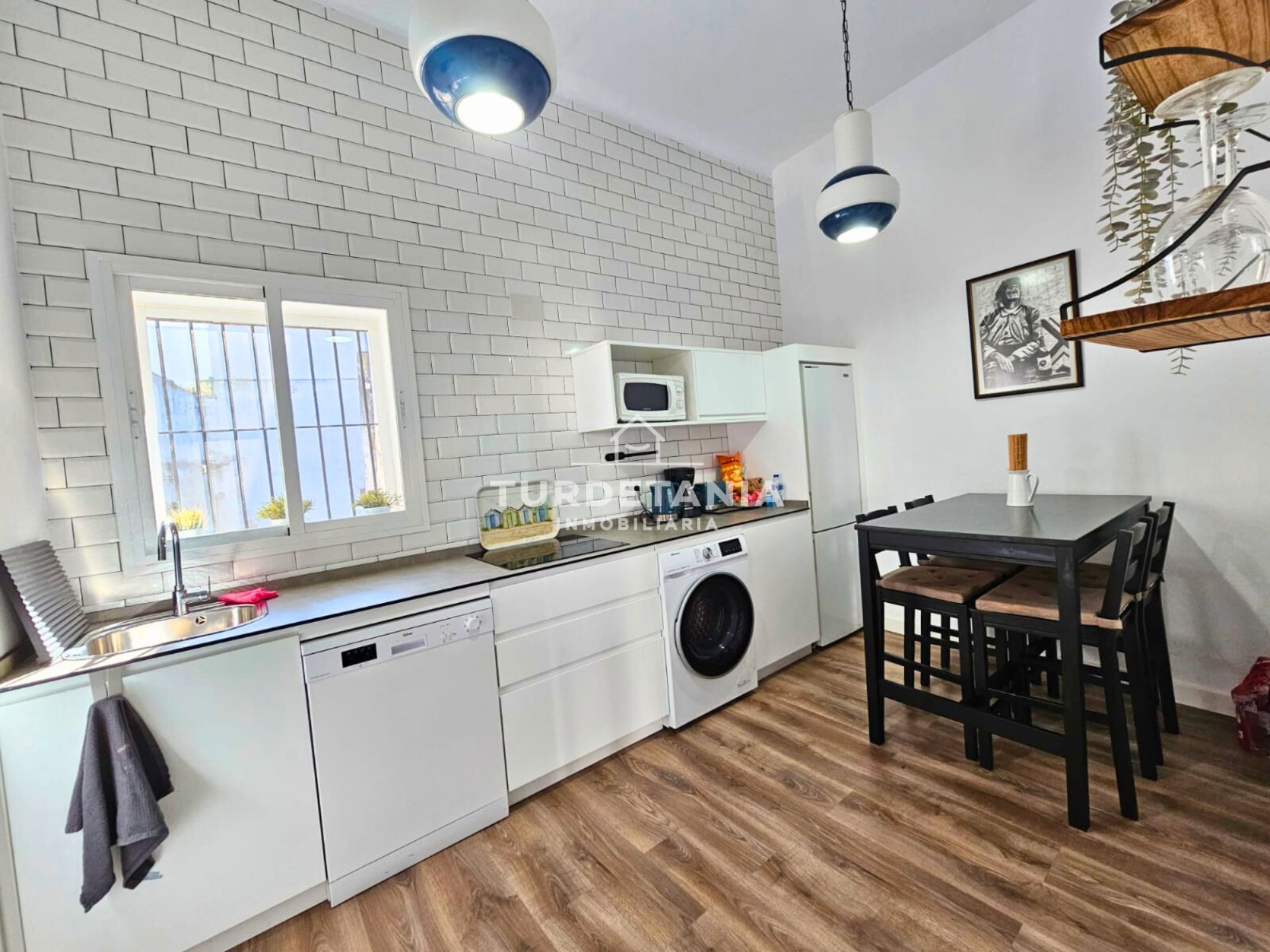 Küche von Wohnungen zum verkauf in Sanlúcar de Barrameda mit Klimaanlage, Möbliert und Balkon