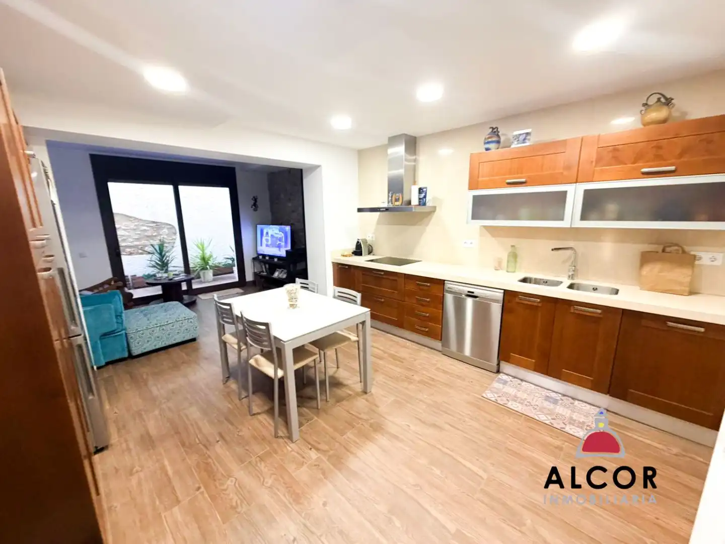 Cocina de Casa adosada en venta en Alcanar con Terraza y Trastero