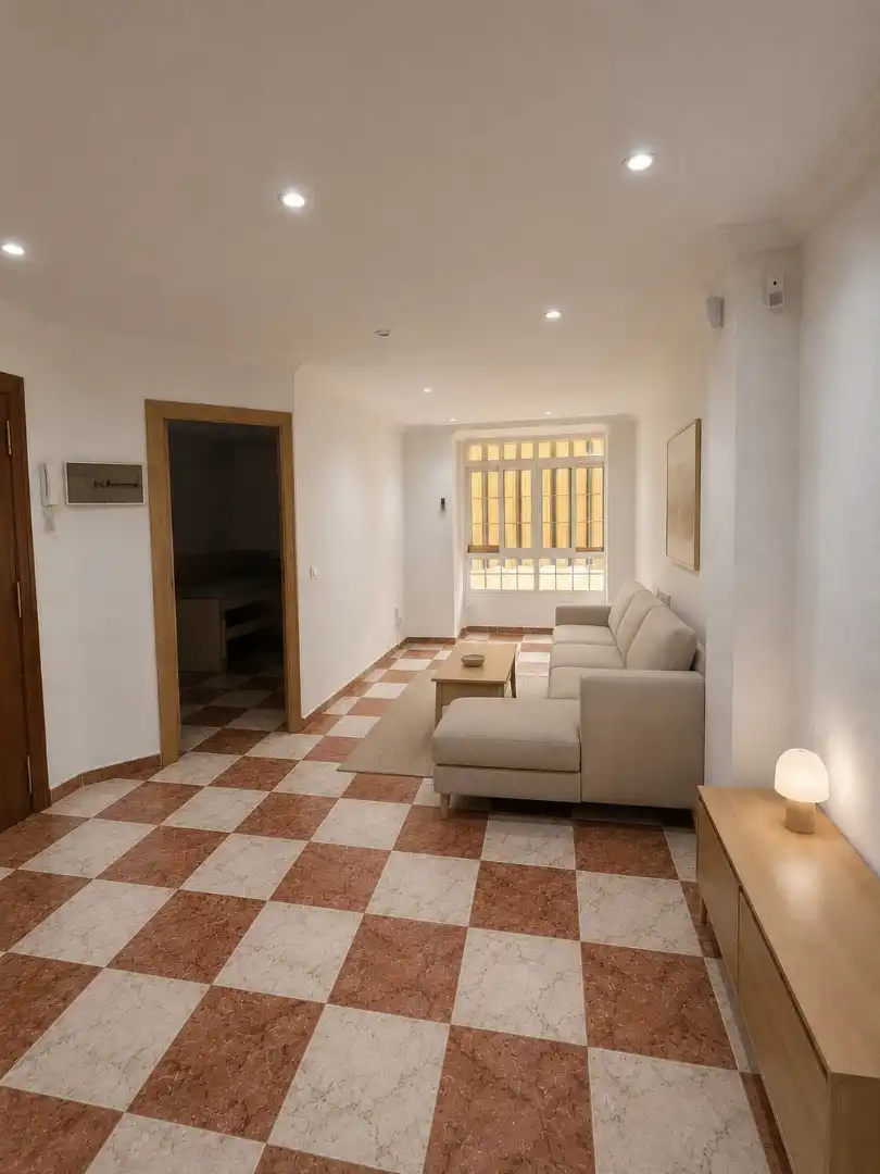 Sala de estar de Piso en venta en Málaga