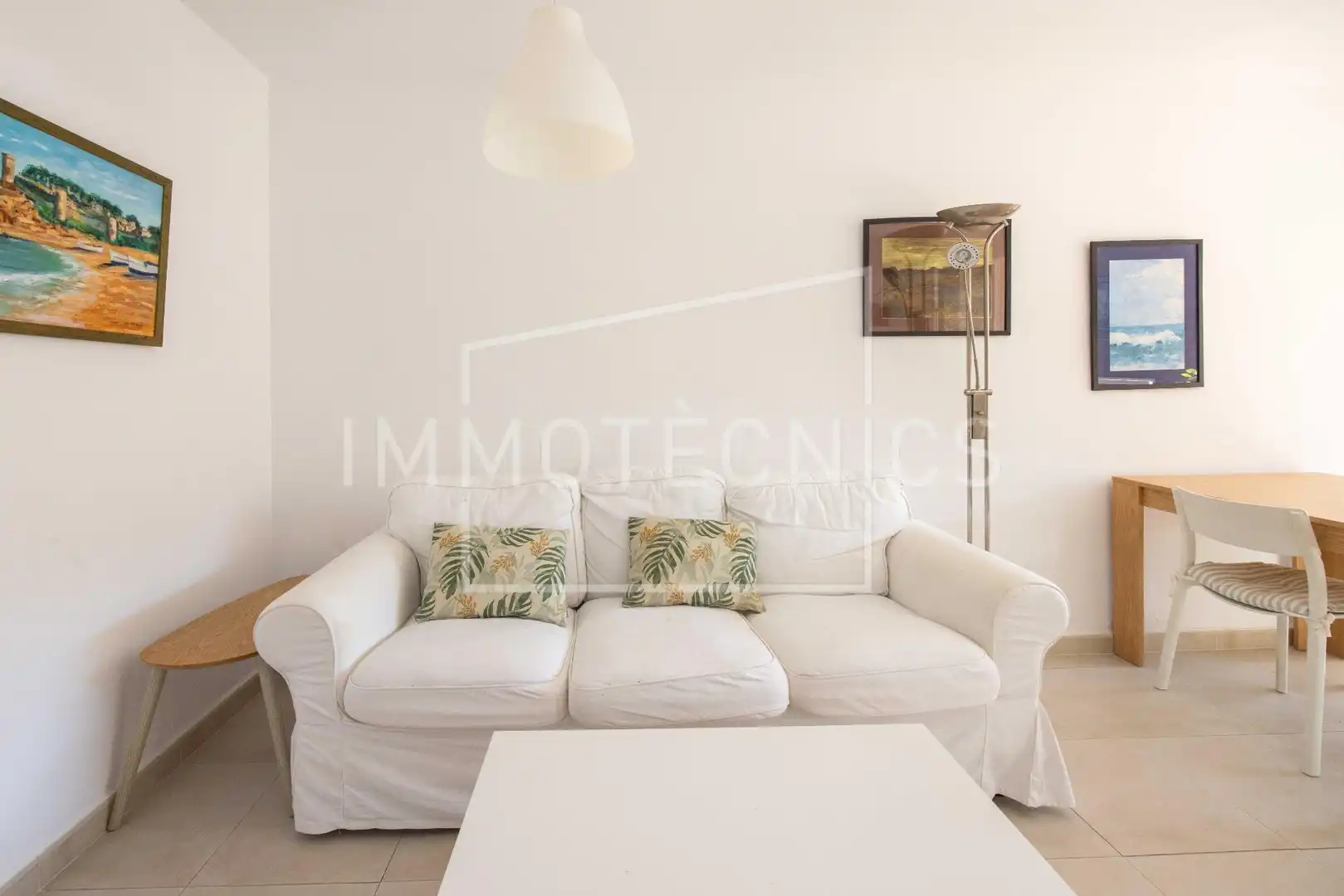 Living room of Flat for sale in Caldes d'Estrac  with Private garden, Terrace and Balcony