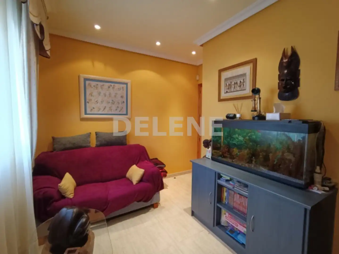 Sala de estar de Piso en venta en Hellín con Aire acondicionado y Balcón