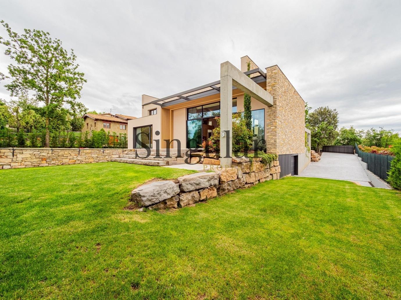 Exterior view of Houses for sale in Taradell  with Air Conditioner