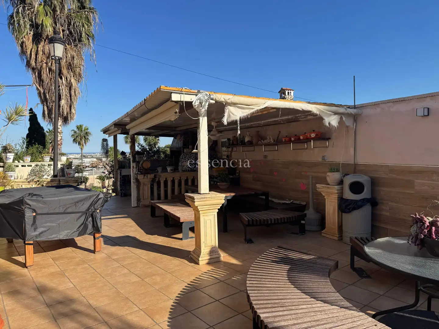 Terraza de Casa o chalet en venta en El Real de Gandia con Jardín privado, Terraza y Trastero