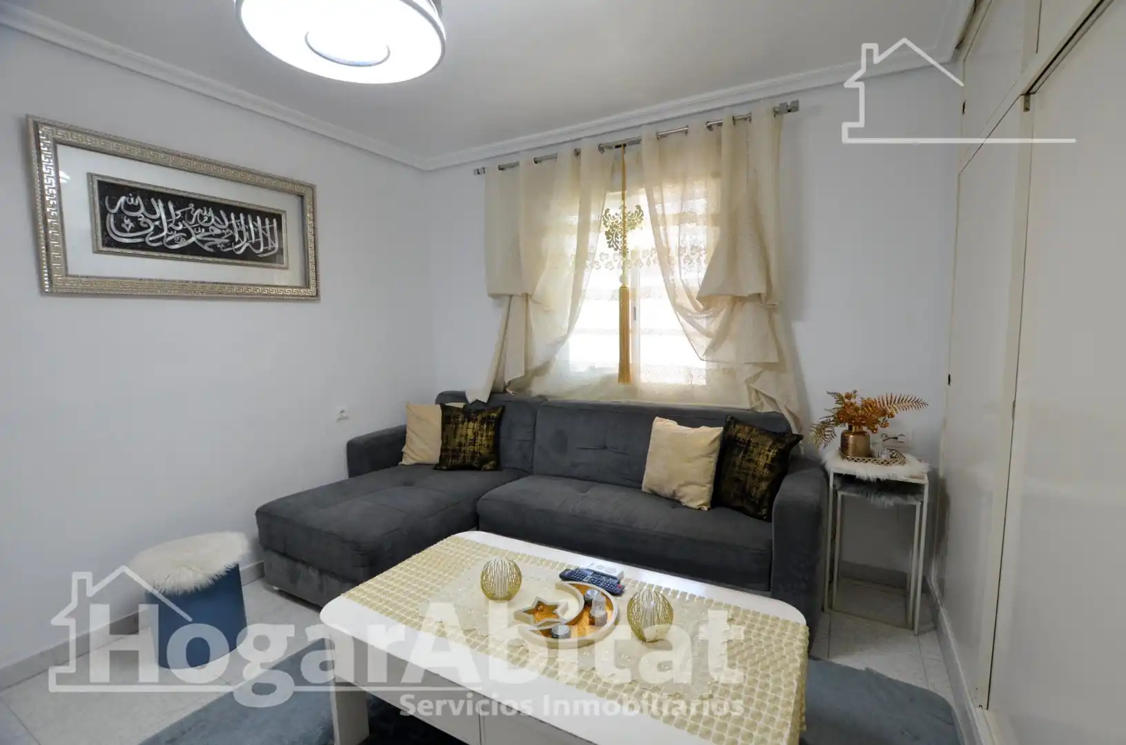 Sala d'estar de Pis en venda en Alicante / Alacant amb Aire condicionat, Calefacció i Terrassa