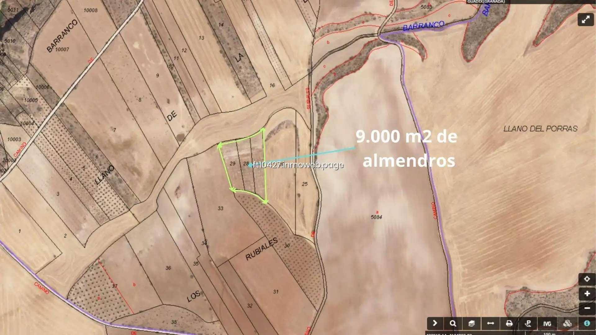 Rustikales Grundstück zum Verkauf in Guadix, imagen 2