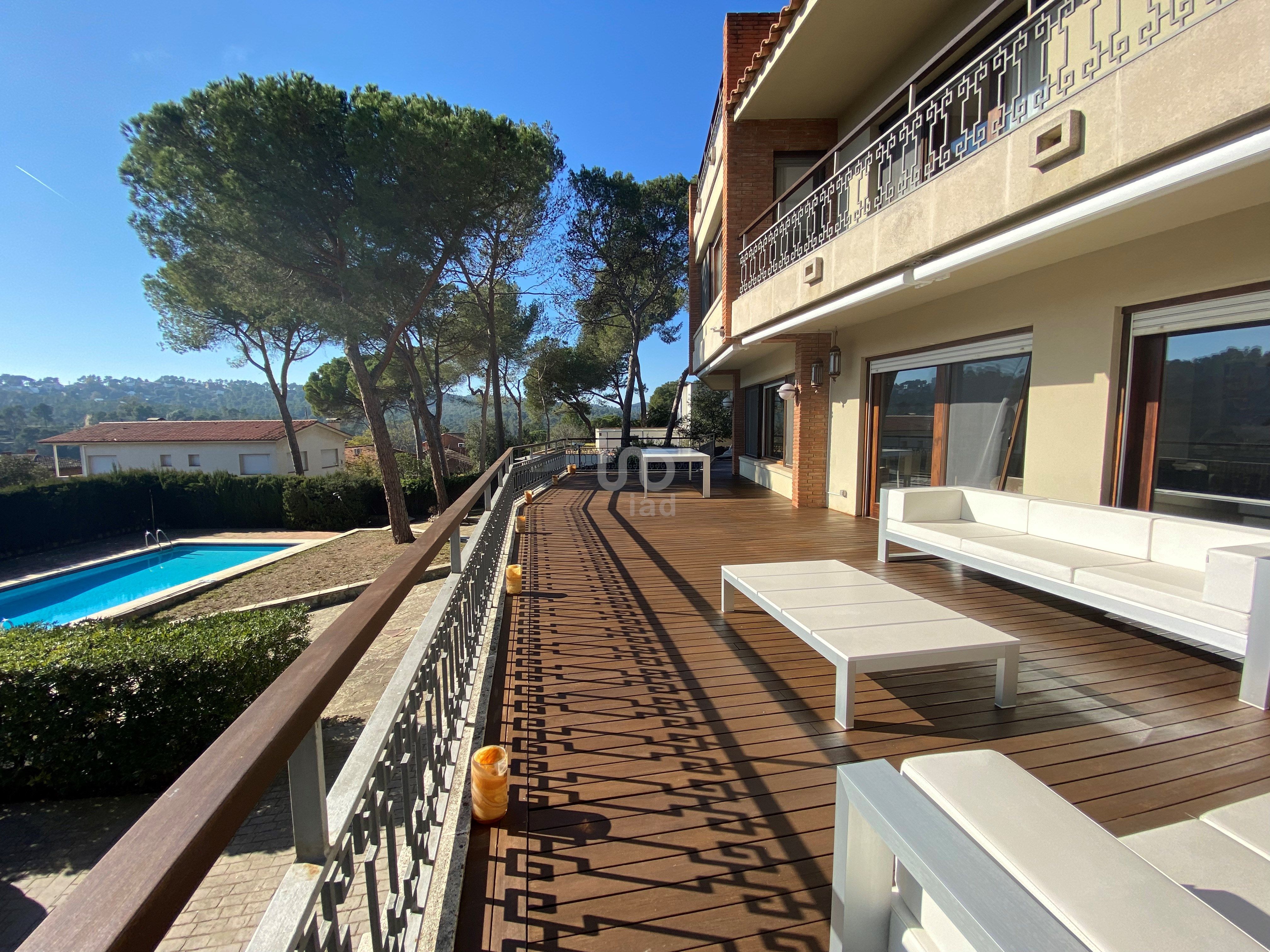 Terraza de Casa o chalet en venta en Sant Cugat del Vallès con Aire acondicionado, Calefacción y Terraza