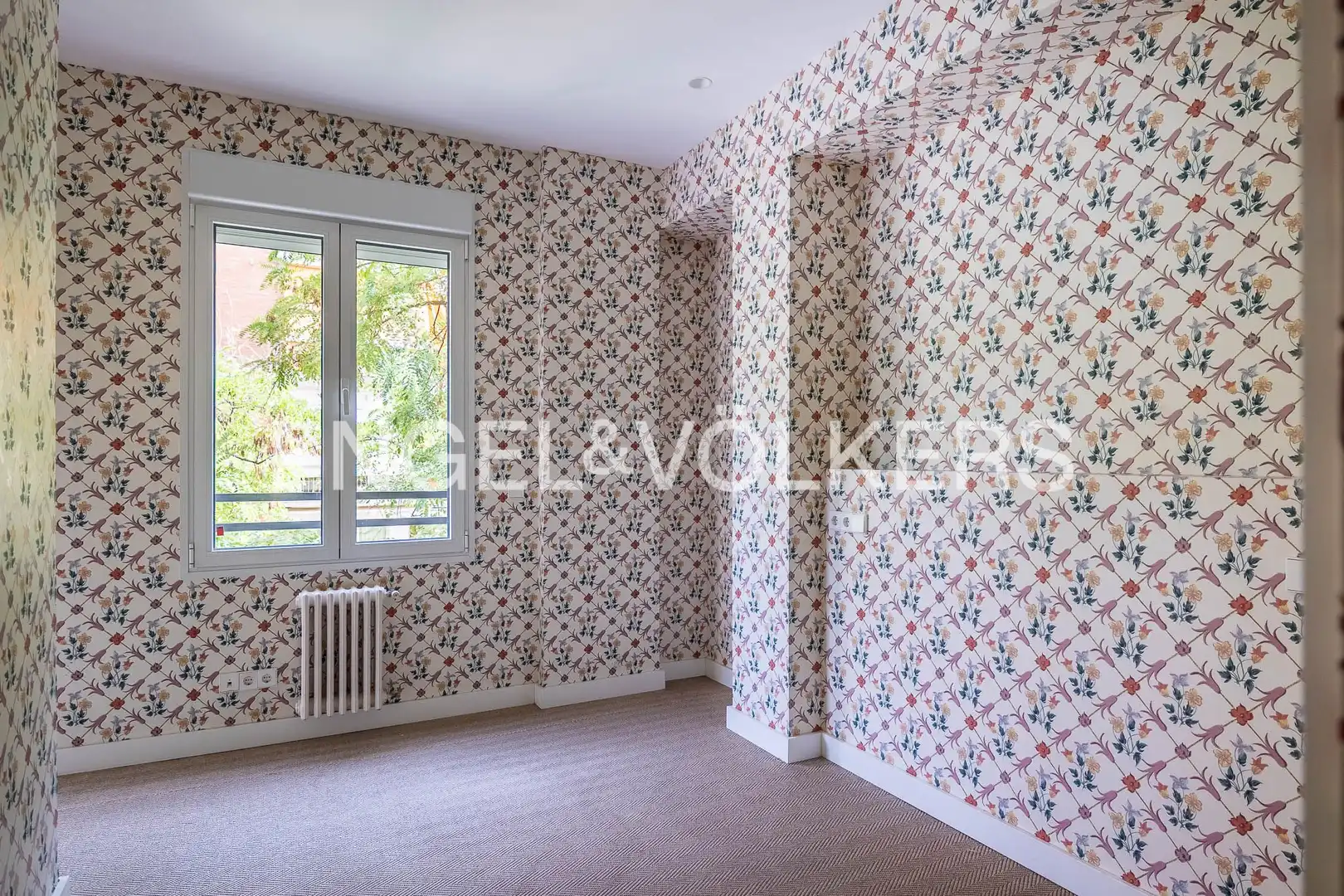 Schlafzimmer von Wohnung zur Miete in Sevilla mit Klimaanlage, Heizung und Parkett