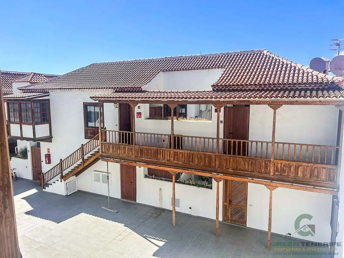 Außenansicht von Wohnung zum Verkauf in Santiago del Teide mit Terrasse
